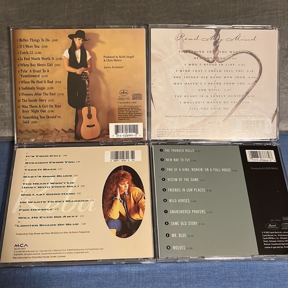 Reba McEntire, Garth Brooks, Terri Clark, Country CD’s - Picture 2 of 4